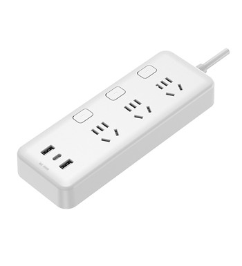 Sub control switch power strip with USB charging