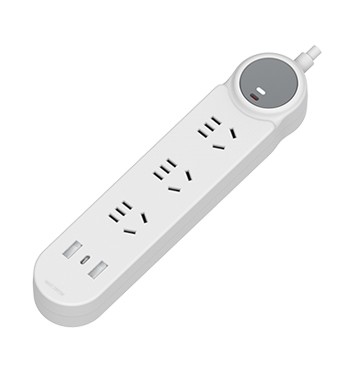 "i"life power strip with overload protection and USB charging