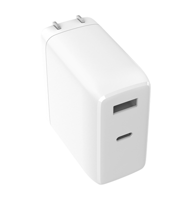 65W 2 Ports GaN PD Charger