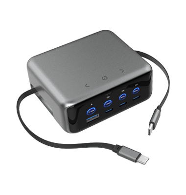 160W Retractable Cable GaN PD Charger