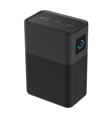 65W TFT Display Power Bank with Detachable USB-C Cable